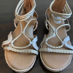 Women’s gold tone sandal by BOC